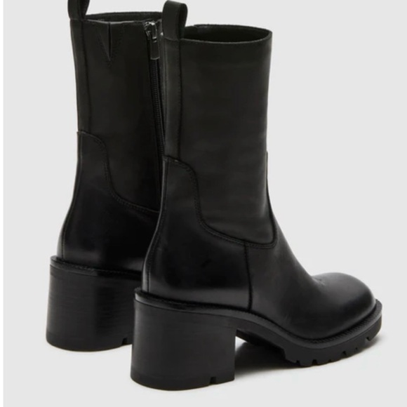 Steve Madden NALA Black Heeled Boots - Picture 4 of 6